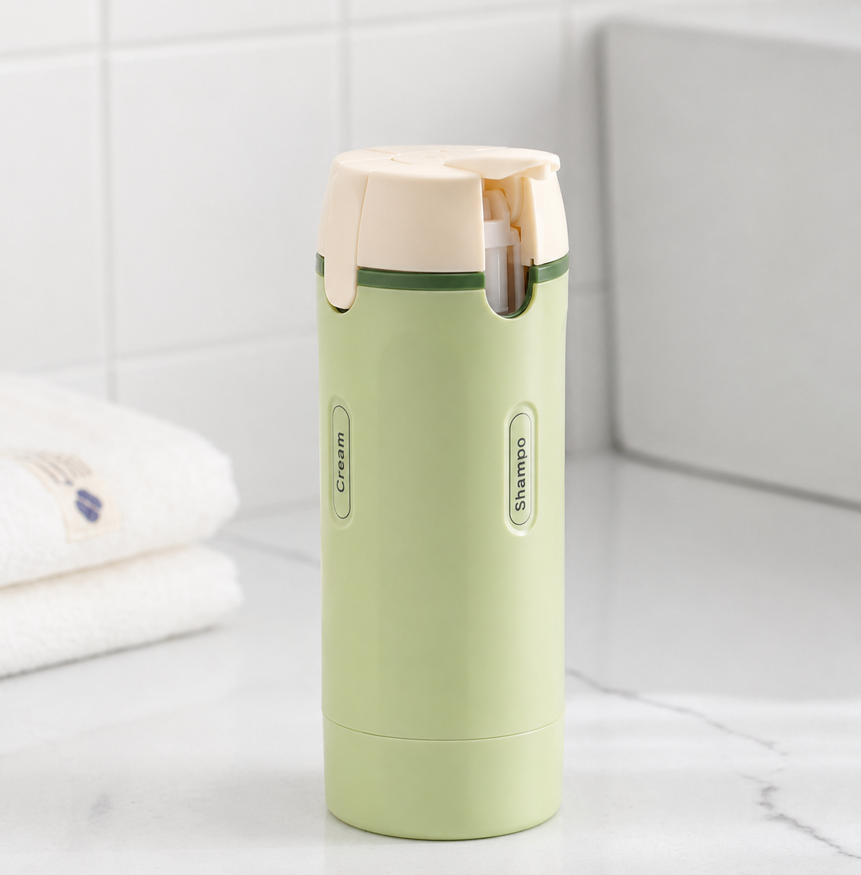 Dispensador 4 en 1 - Tu higiene siempre lista